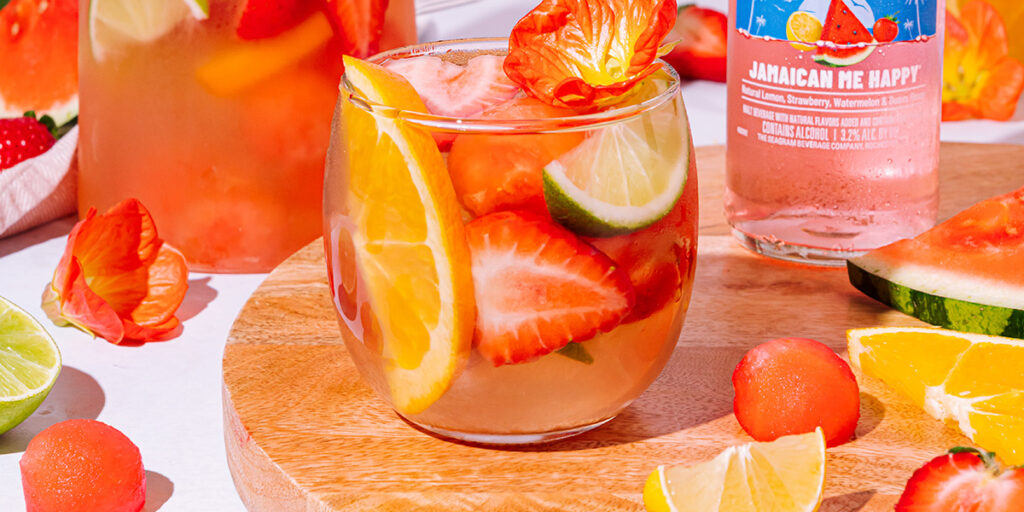 The Best Summer Cocktail: Tropical Sunset Sangria